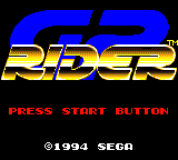GP Rider Title Screen
